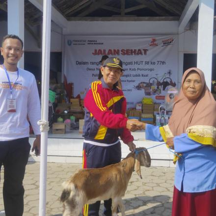 JALAN SEHAT DALAM RANGKA MEMPERINGATI HUT RI KE 77th